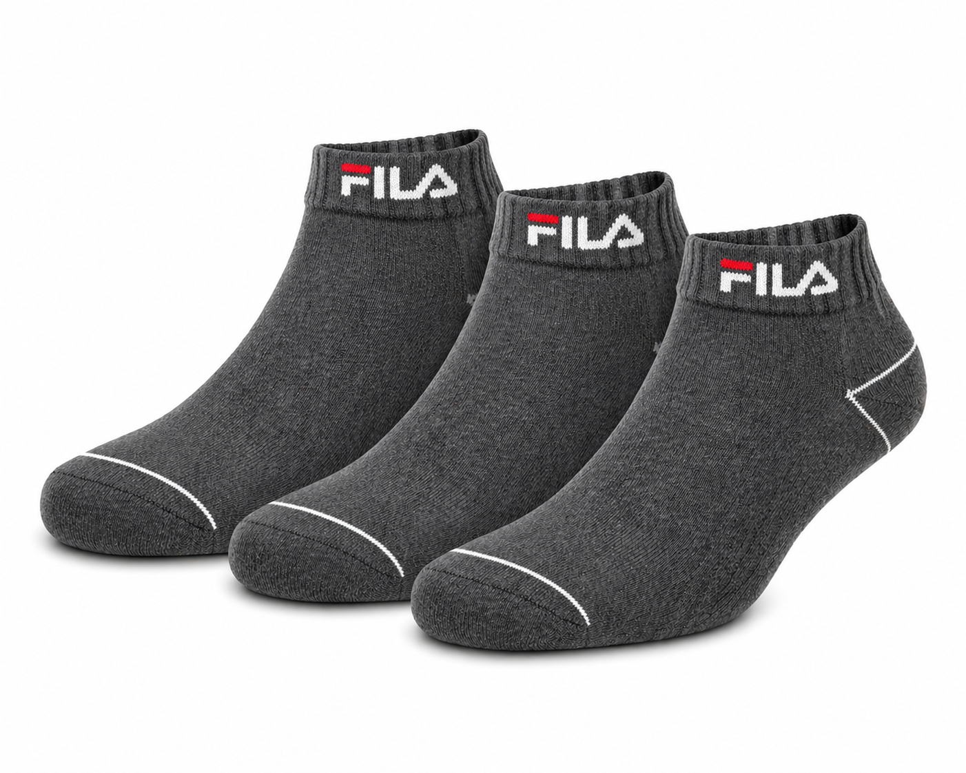 Premium Cotton Athletic Ankle Socks - Breathable Low-Cut Design, Cushioned Heel & Toe.