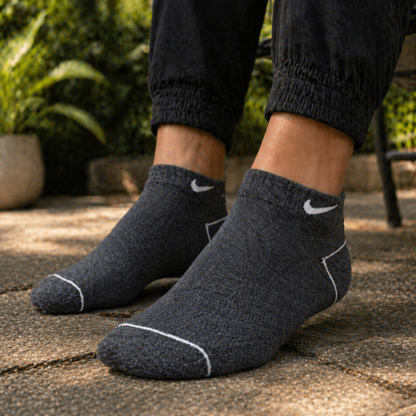 Nike Ankle Socks – Premium Cotton Comfort | Breathable Everyday Wear Socks