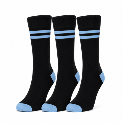 Striped Crew Socks | Premium Cotton Casual Socks for Men & women
