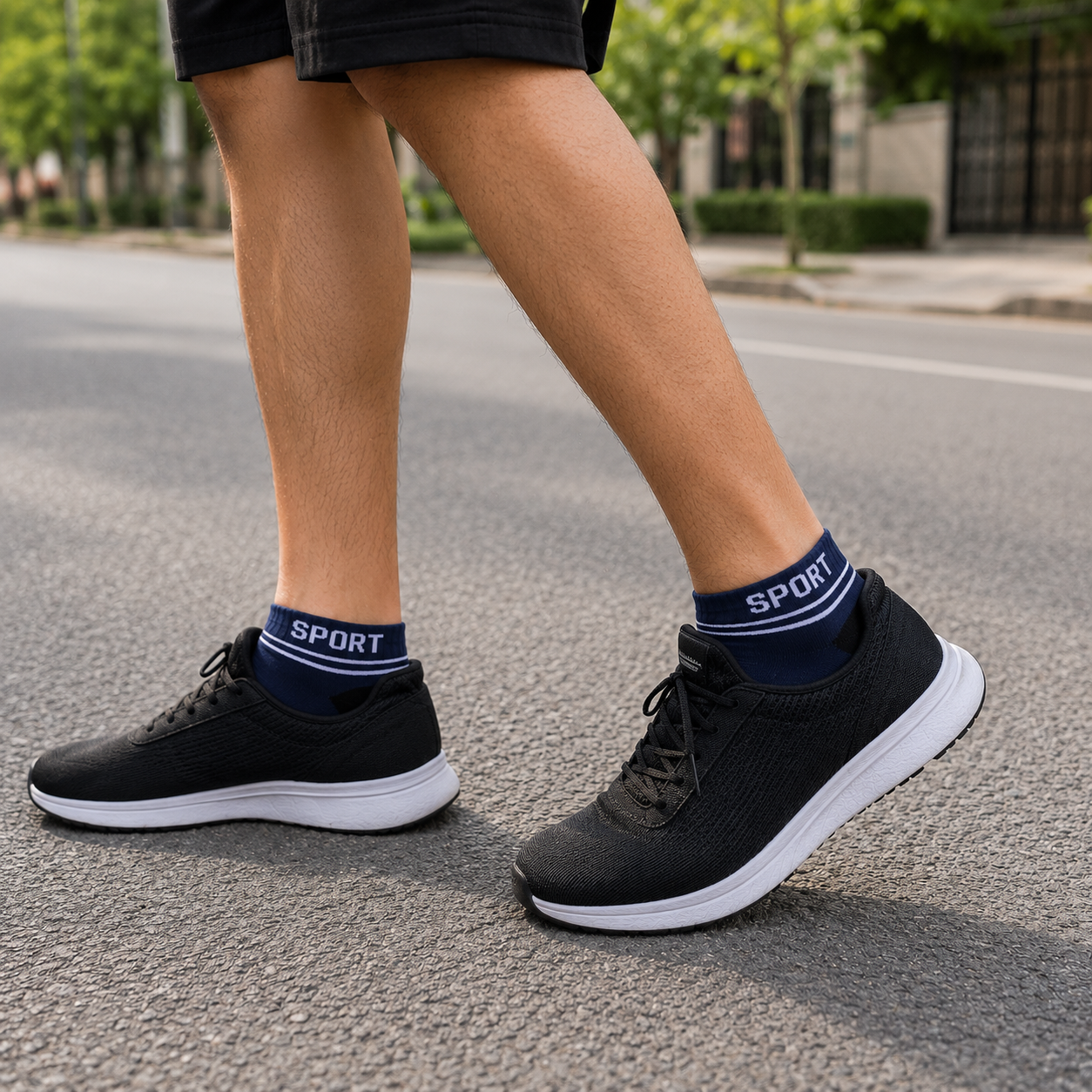 SPORT Premium Ankle Socks – Breathable Comfortable Everyday Socks for Men & Women