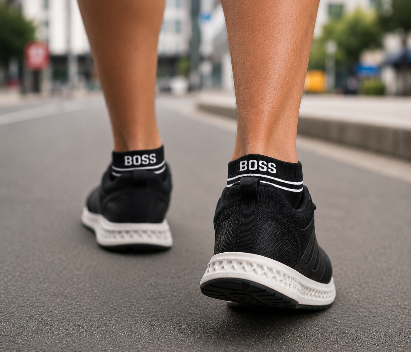 BOSS Premium Ankle Socks – Comfortable & Breathable Everyday Socks for Men & Women