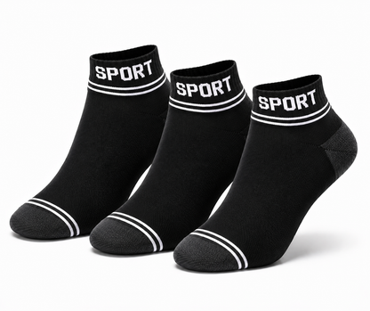 SPORT Premium Ankle Socks – Breathable Comfortable Everyday Socks for Men & Women