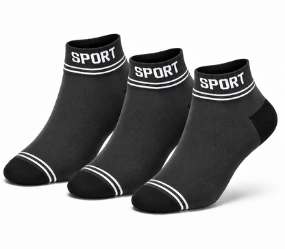 SPORT Premium Ankle Socks – Breathable Comfortable Everyday Socks for Men & Women