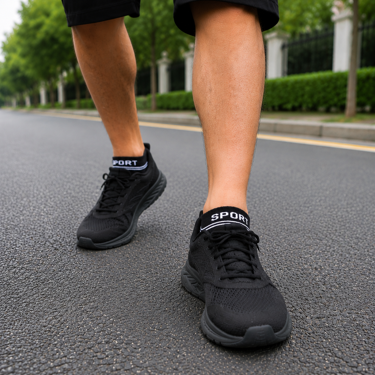 SPORT Premium Ankle Socks – Breathable Comfortable Everyday Socks for Men & Women