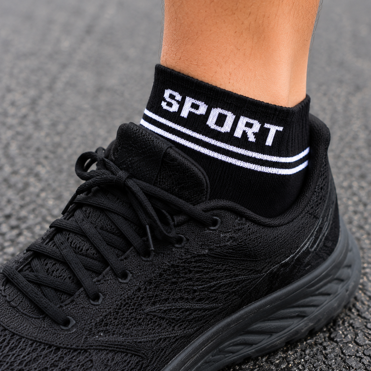 SPORT Premium Ankle Socks – Breathable Comfortable Everyday Socks for Men & Women