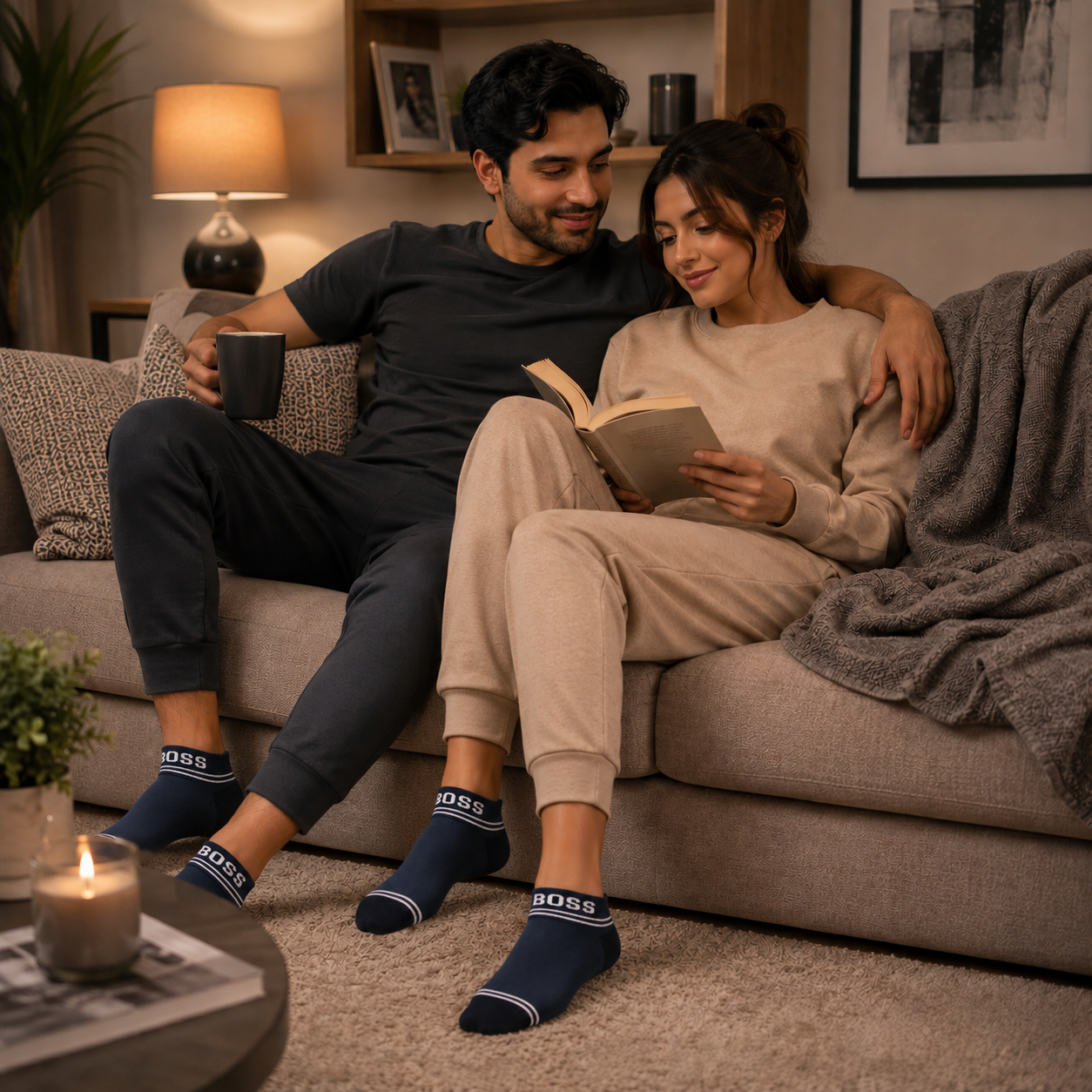 BOSS Premium Ankle Socks – Comfortable & Breathable Everyday Socks for Men & Women
