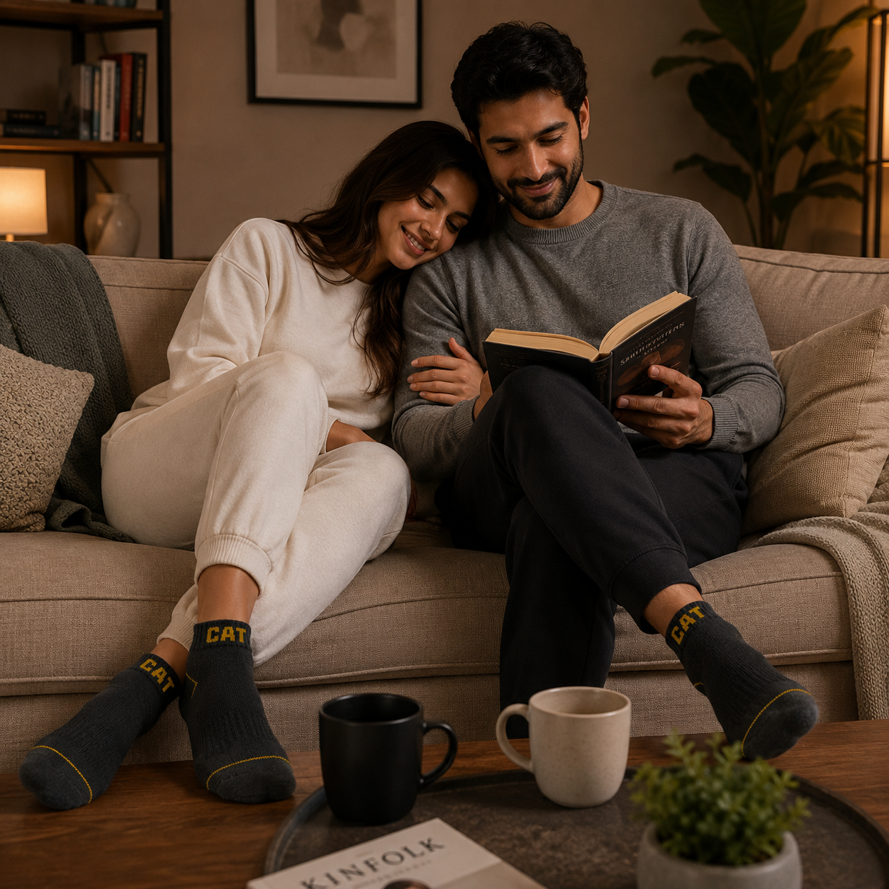 Caterpillar Ankle Socks for Men & Women – Premium Breathable Sports Socks | Anti-Slip Comfort
