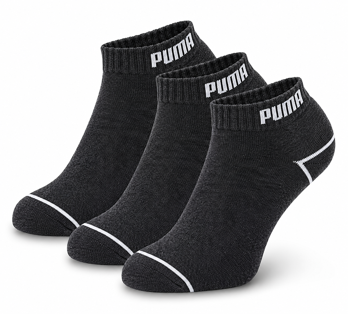 PUMA Ankle Socks Packs – Premium Cotton Low Cut Socks for Men & Women | Breathable Everyday Wear