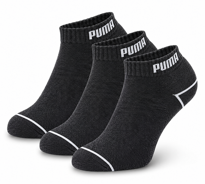 PUMA Ankle Socks Packs – Premium Cotton Low Cut Socks for Men & Women | Breathable Everyday Wear