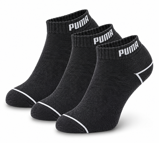 PUMA Ankle Socks Packs – Premium Cotton Low Cut Socks for Men & Women | Breathable Everyday Wear