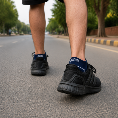 PUMA Ankle Socks Packs – Premium Cotton Low Cut Socks for Men & Women | Breathable Everyday Wear