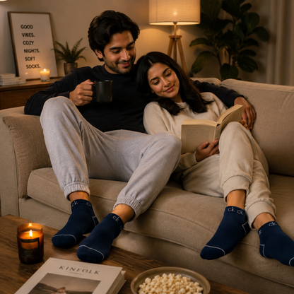 Calvin Klein CK Ankle Socks Pack – Premium Cotton Blend Low Cut Socks for Men & Women
