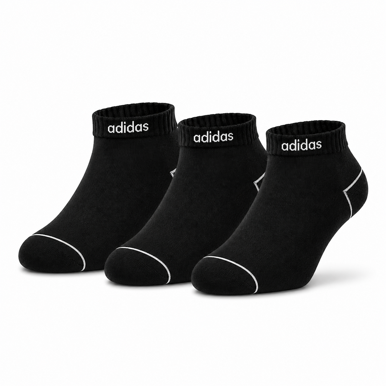 Unisex Athletic Ankle Socks Pack - Breathable Cotton Blend, Cushioned Support for Sports & Casual.