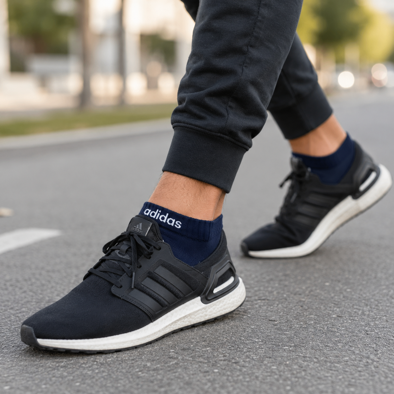 Unisex Athletic Ankle Socks Pack - Breathable Cotton Blend, Cushioned Support for Sports & Casual.