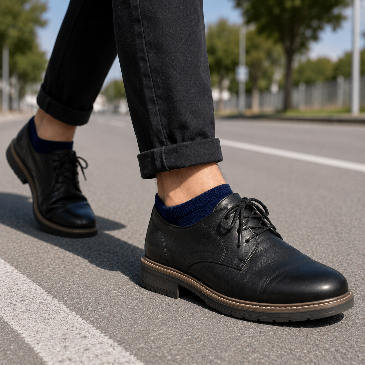 Plain Ankle Socks for Men & Women – Breathable Cushioned Everyday Low Cut Socks Multipack