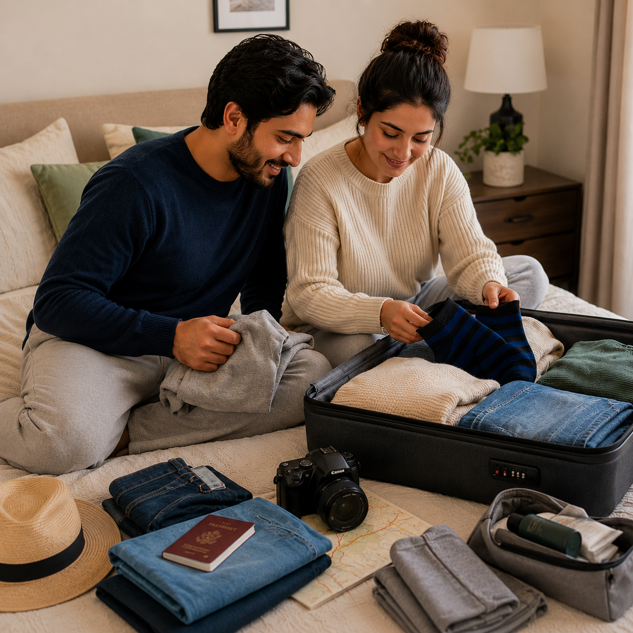 Premium Ankle Stripe Socks – Everyday Comfort & Breathable Casual Wear