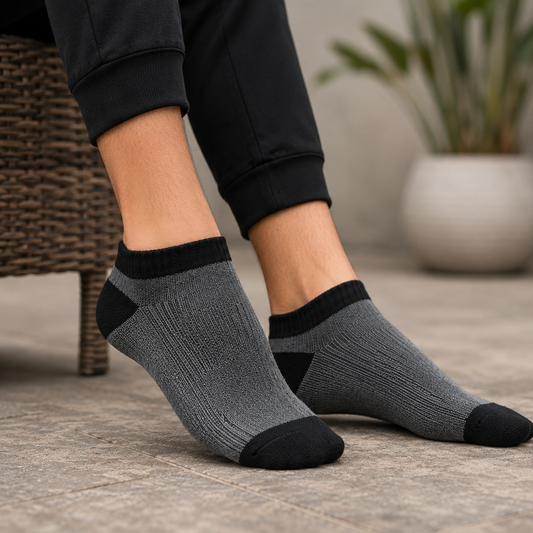 Men’s Ankle Socks – Breathable Everyday Comfort | Soft Casual Low Cut Socks