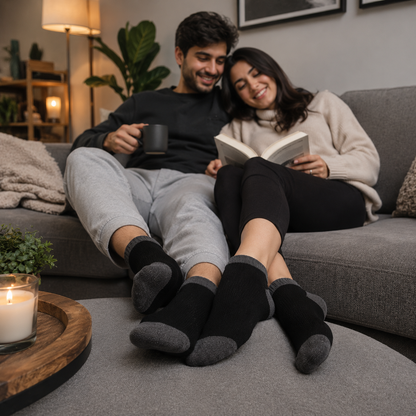 Men’s Ankle Socks – Breathable Everyday Comfort | Soft Casual Low Cut Socks