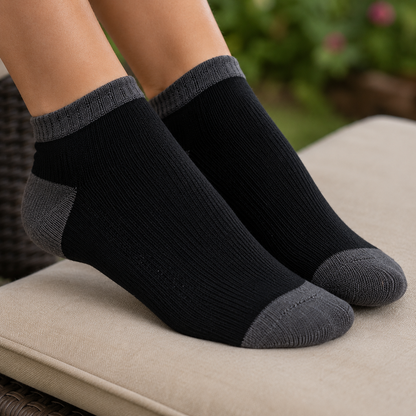 Men’s Ankle Socks – Breathable Everyday Comfort | Soft Casual Low Cut Socks