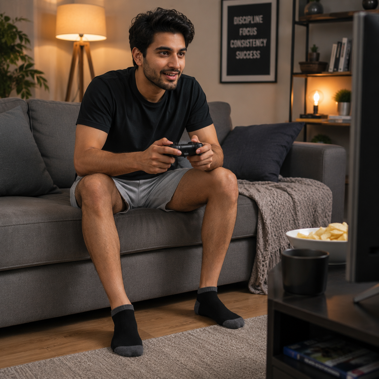 Men’s Ankle Socks – Breathable Everyday Comfort | Soft Casual Low Cut Socks