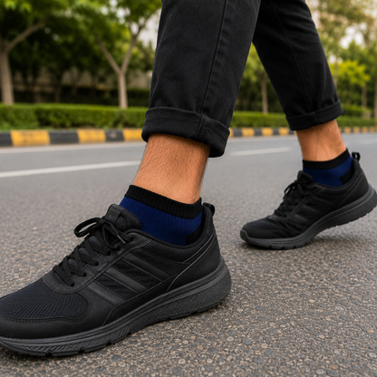 Men’s Ankle Socks – Breathable Everyday Comfort | Soft Casual Low Cut Socks
