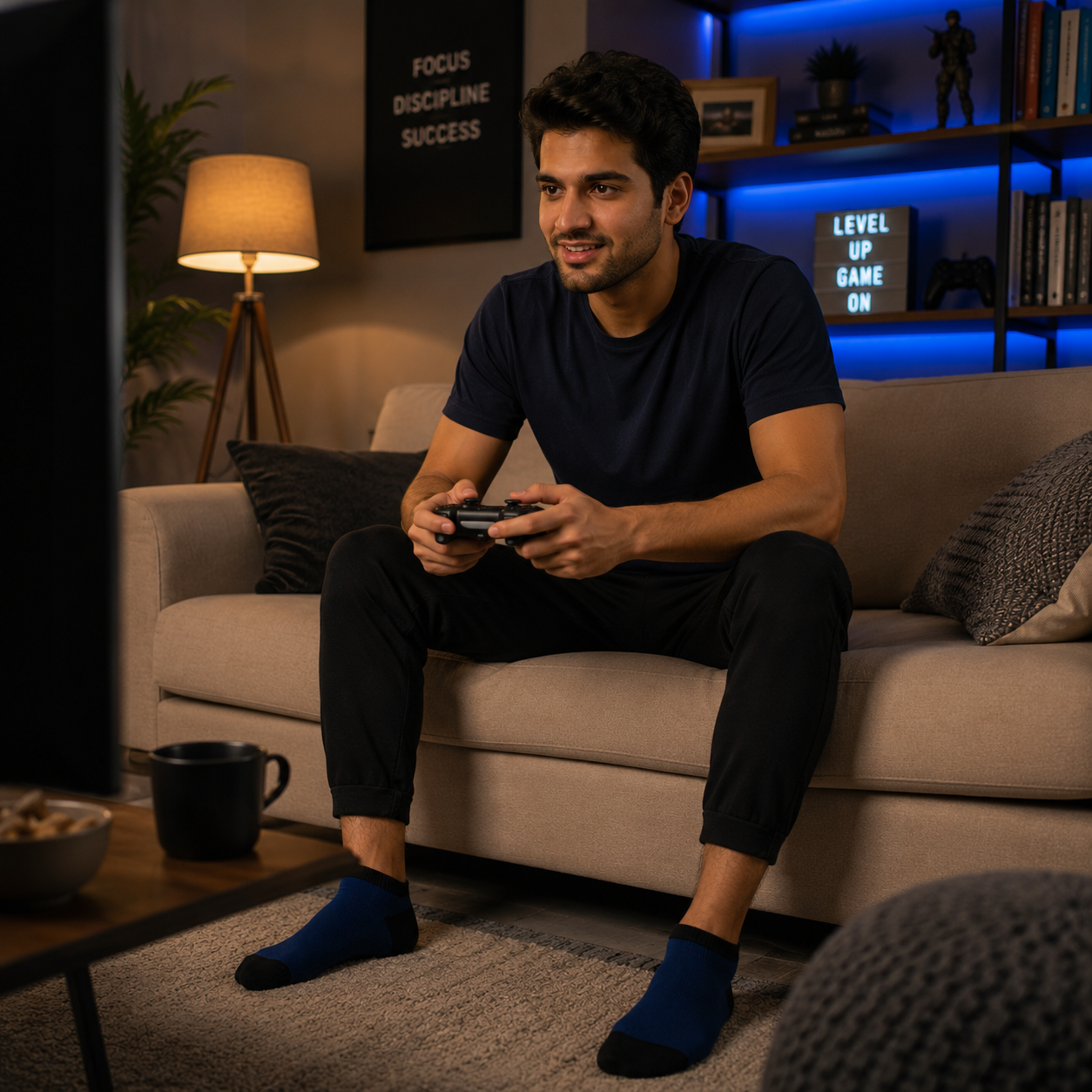 Men’s Ankle Socks – Breathable Everyday Comfort | Soft Casual Low Cut Socks