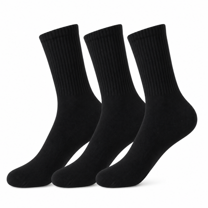 Premium Crew Socks for Men & Women – Soft Comfortable Everyday Casual Socks