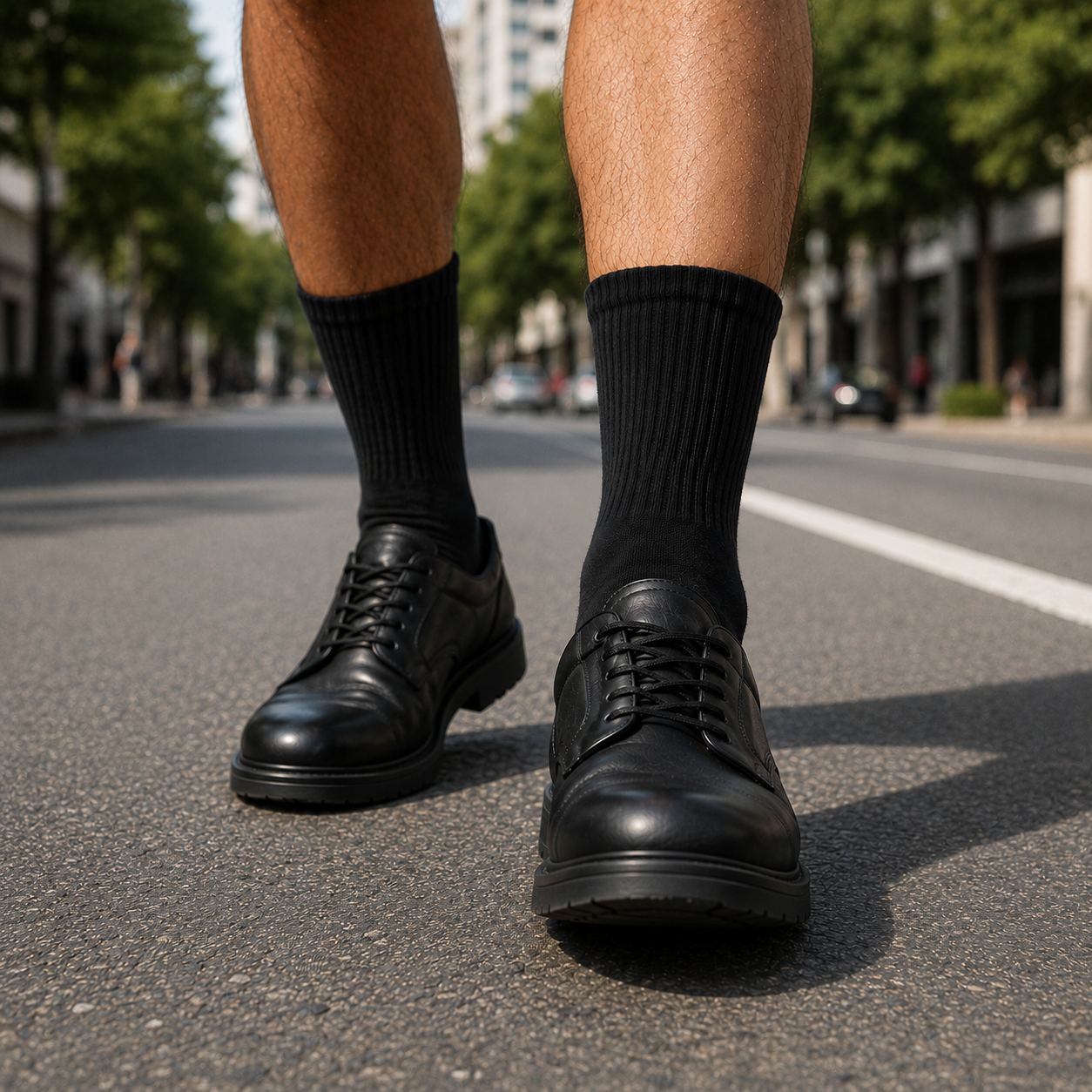 Premium Crew Socks for Men & Women – Soft Comfortable Everyday Casual Socks
