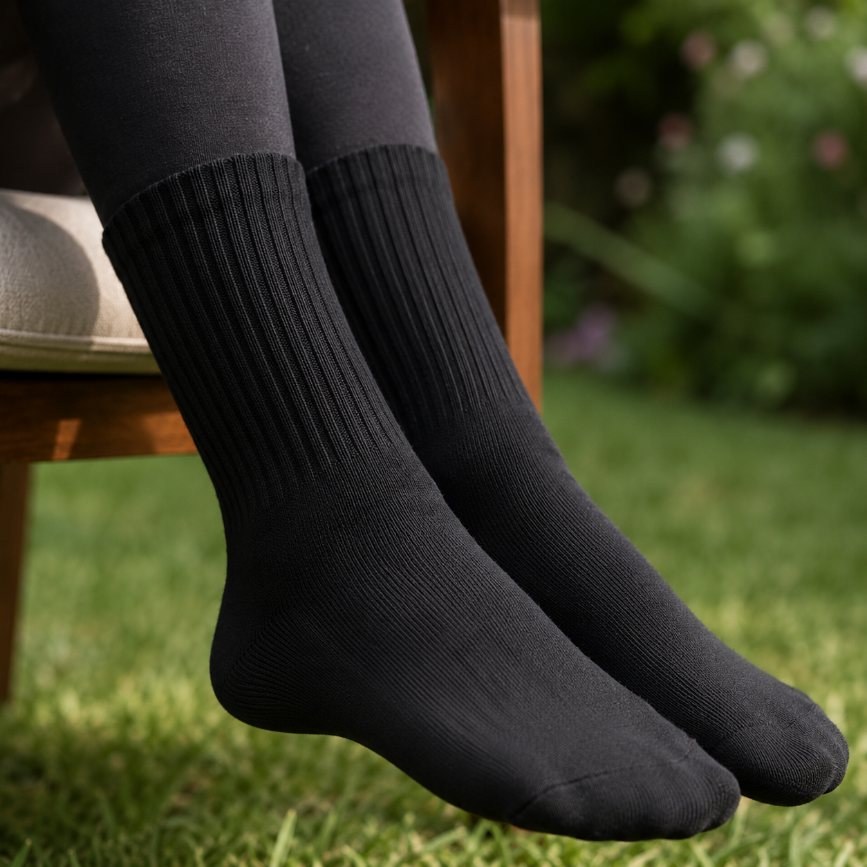Premium Crew Socks for Men & Women – Soft Comfortable Everyday Casual Socks