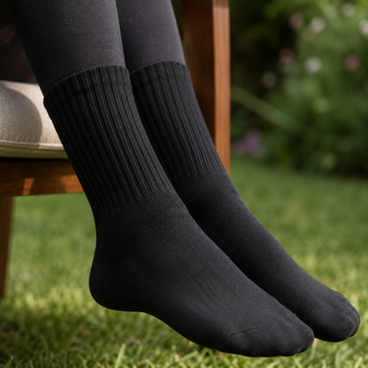 Premium Crew Socks for Men & Women – Soft Comfortable Everyday Casual Socks
