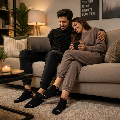 LEVIS Men’s Half Cushion Low Cut Ankle Socks – Premium Sport Comfort & Durable Performance Fit.