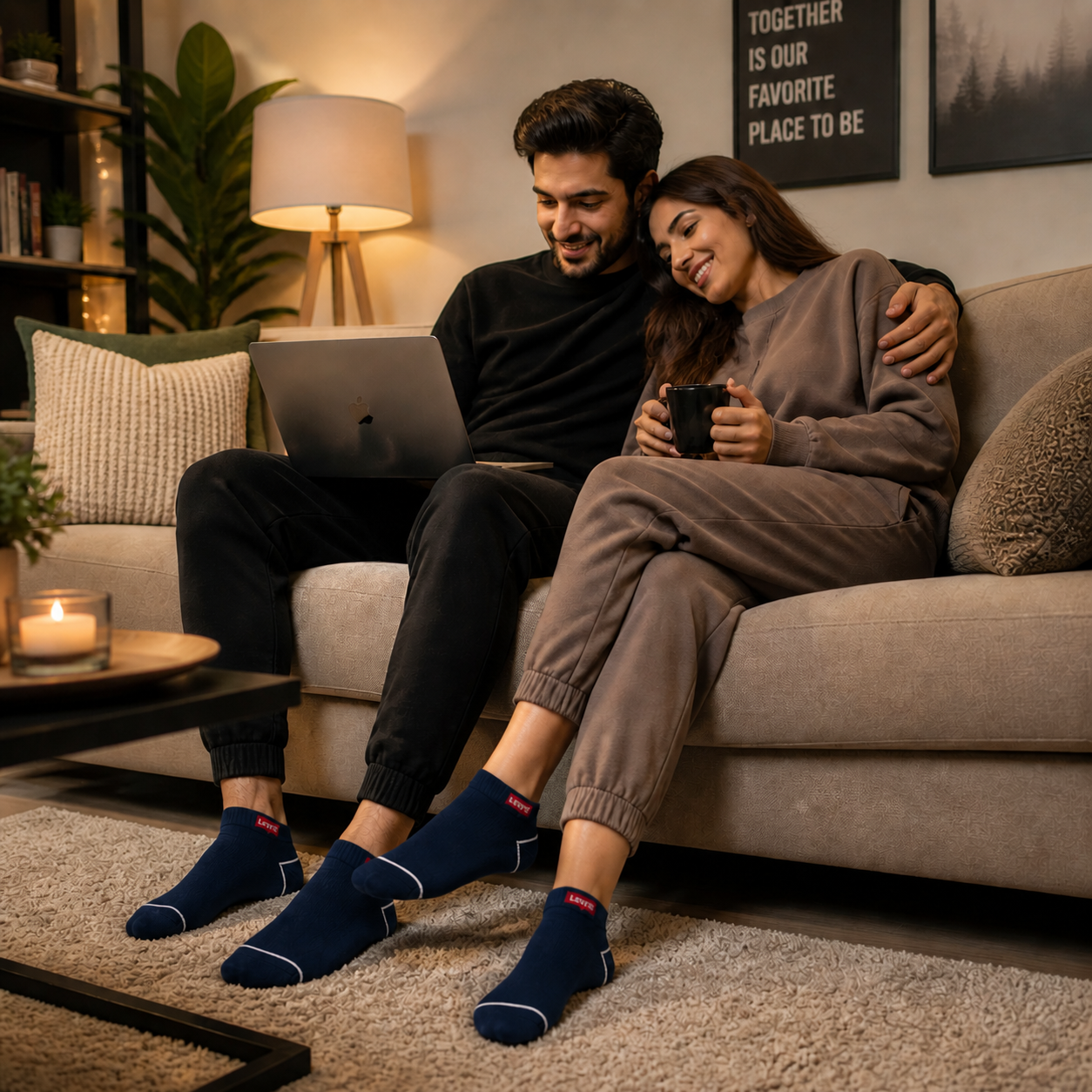 LEVIS Men’s Half Cushion Low Cut Ankle Socks – Premium Sport Comfort & Durable Performance Fit.