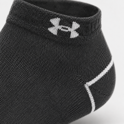 UNDER ARMOUR No-Show Athletic Socks – Cushioned Performance Ankle Socks for Gym & Casual Wear.